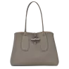 longchamp - sac porté épaule roseau
