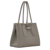 longchamp - sac porté épaule roseau