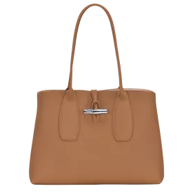 longchamp - sac porté épaule roseau