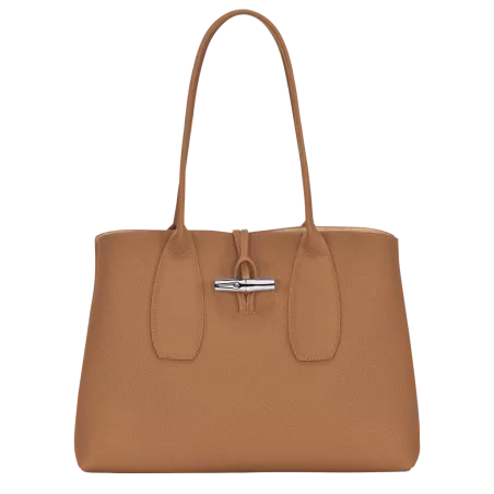 longchamp - sac porté épaule roseau