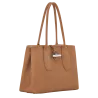 longchamp - sac porté épaule roseau