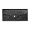 longchamp - portefeuille long à rabat mademoiselle longchamp