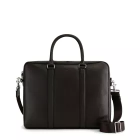 Porte Documents Slim 14" Charles En Cuir Grainé De Le Tanneur