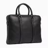 Porte Documents Slim 14" Charles En Cuir Grainé De Le Tanneur