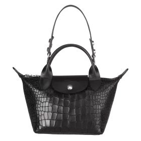 longchamp - sac porté main xs  le pliage cuir