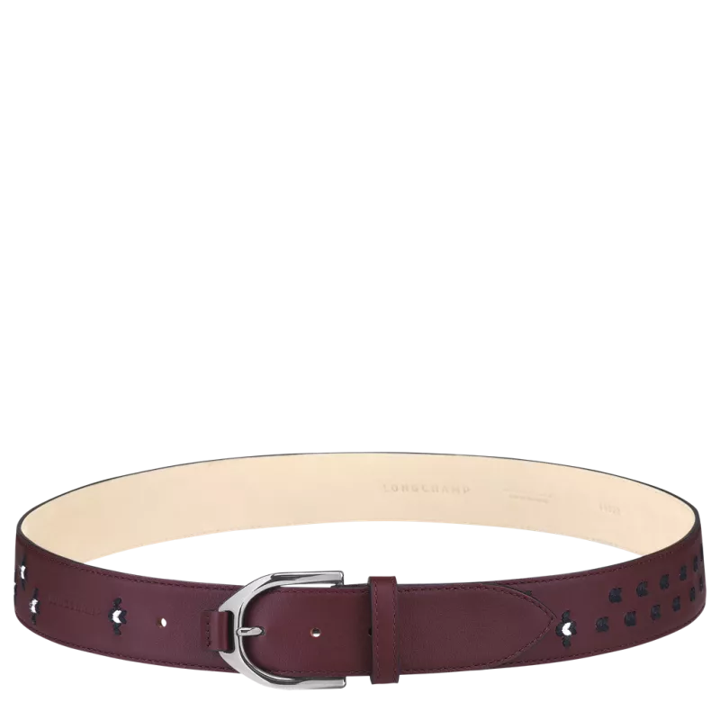 longchamp - ceinture femme roseau