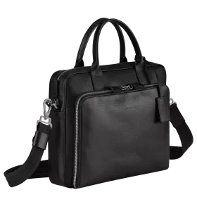 longchamp - porte-documents s baxi grainé