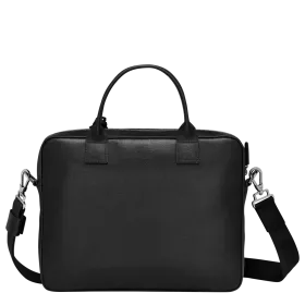 longchamp - porte-documents s baxi grainé
