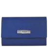 longchamp - portefeuille compact roseau