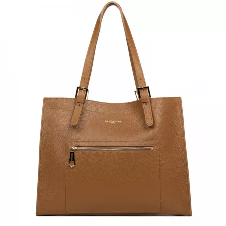 Grand sac cabas épaule Foulonne Double de Lancaster