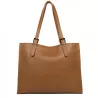 Grand sac cabas épaule Foulonne Double de Lancaster