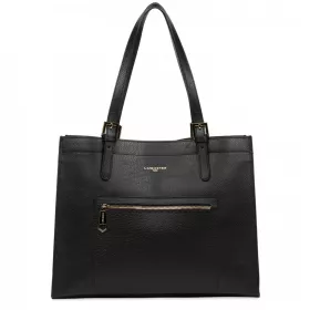 Grand sac cabas épaule Foulonne Double de Lancaster