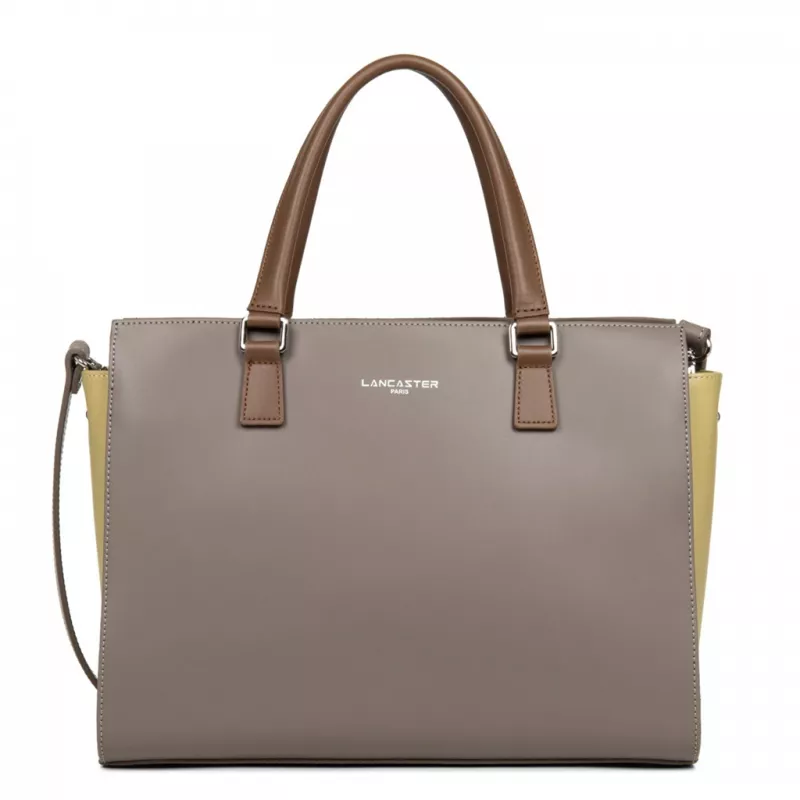 Grand sac cabas main Smooth de Lancaster Grand sac cabas main Smooth de Lancaster