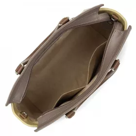 Grand sac cabas main Smooth de Lancaster