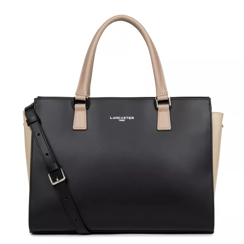 Grand sac cabas main Smooth de Lancaster Grand sac cabas main Smooth de Lancaster