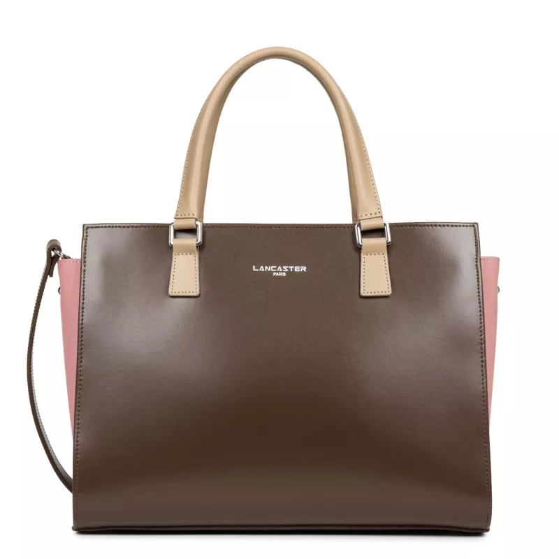 Grand sac cabas main Smooth de Lancaster Grand sac cabas main Smooth de Lancaster