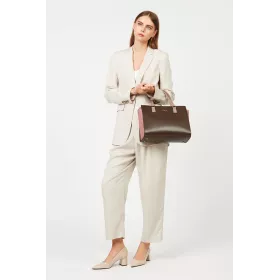 Grand sac cabas main Smooth de Lancaster