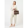 Grand sac cabas main Smooth de Lancaster