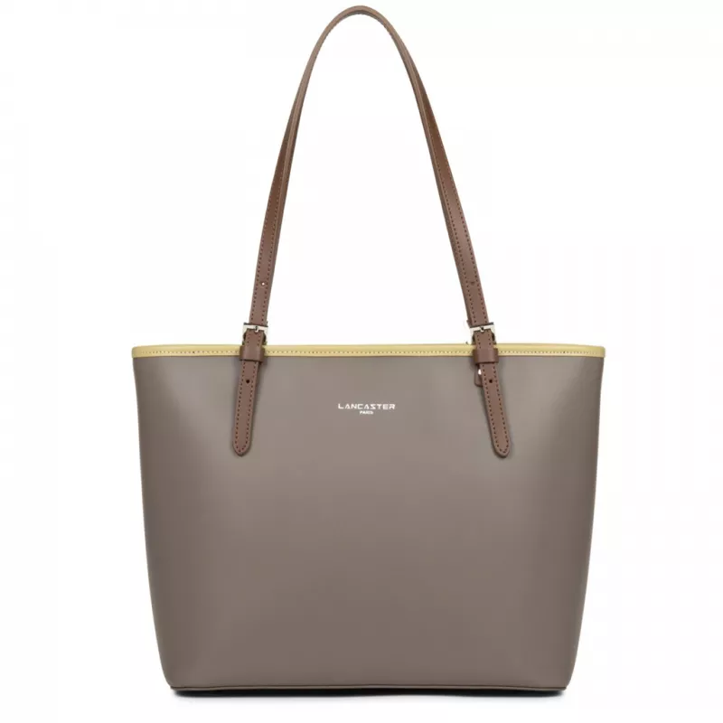 Sac cabas épaule Smooth de Lancaster Sac cabas épaule Smooth de Lancaster