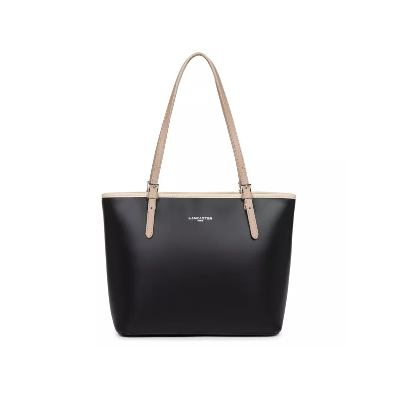 Sac cabas épaule Smooth de Lancaster Sac cabas épaule Smooth de Lancaster