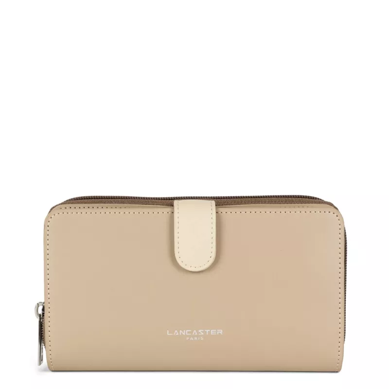 Portefeuille compagnon dos à dos Smooth de Lancaster