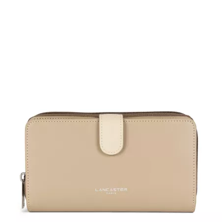 Portefeuille compagnon dos à dos Smooth de Lancaster
