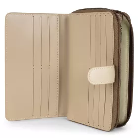 Portefeuille compagnon dos à dos Smooth de Lancaster