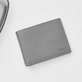 Portefeuille Horizontal Zippé 2 Volets Charles En Cuir Grainé De Le Tanneur