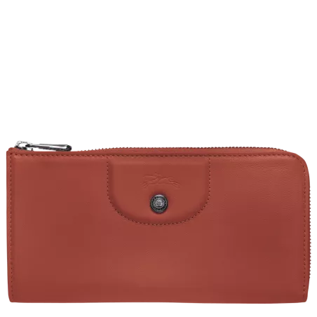 Portefeuille long zippé Le Pliage Cuir Longchamp