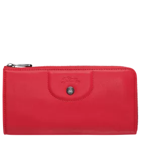 Portefeuille long zippé Le Pliage Cuir Longchamp