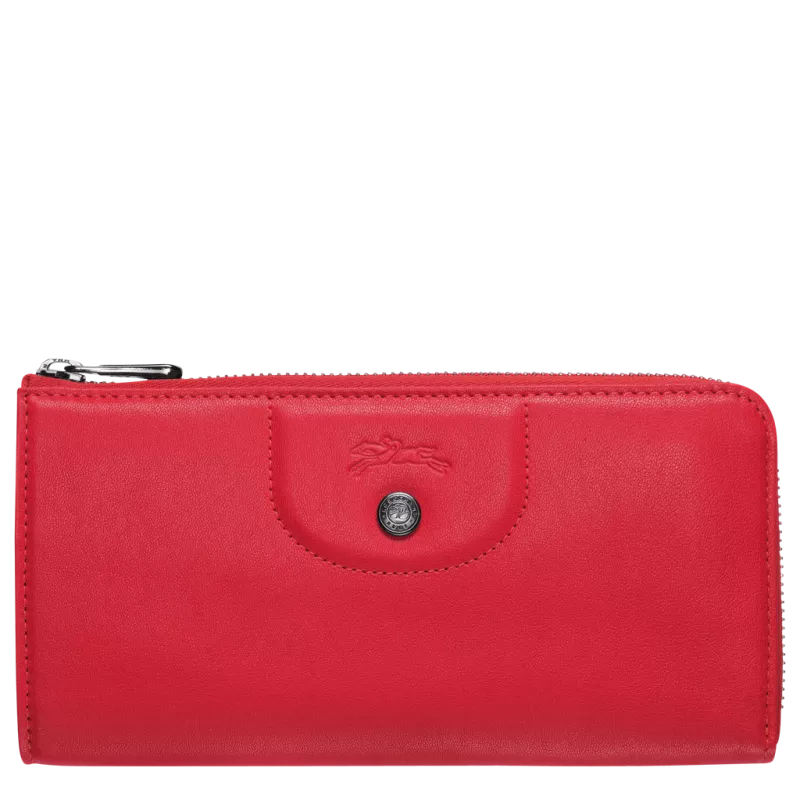 Portefeuille long zippé Le Pliage Cuir Longchamp Portefeuille long zippé Le Pliage Cuir Longchamp