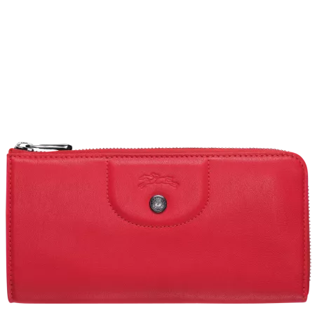 Portefeuille long zippé Le Pliage Cuir Longchamp