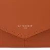 le tanneur - petit portefeuille zippé charlotte en cuir lisse