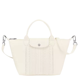 longchamp - sac porté main s  le pliage cuir