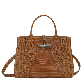 longchamp - sac porté main m  roseau