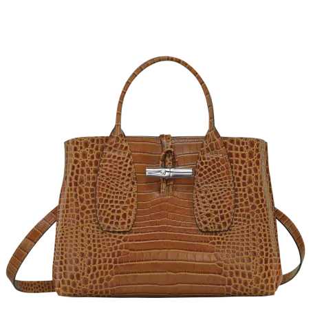 longchamp - sac porté main m  roseau