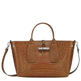longchamp - sac porté main m  roseau