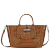 longchamp - sac porté main m  roseau
