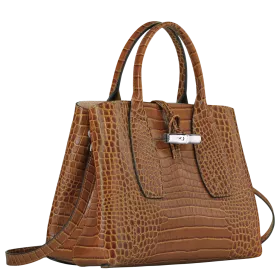 longchamp - sac porté main m  roseau