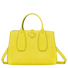 longchamp - sac porté main m  roseau