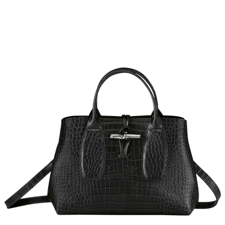 longchamp - sac porté main m  roseau