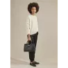 longchamp - sac porté main m  roseau