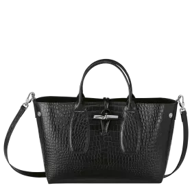 longchamp - sac porté main m  roseau