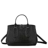 longchamp - sac porté main m  roseau