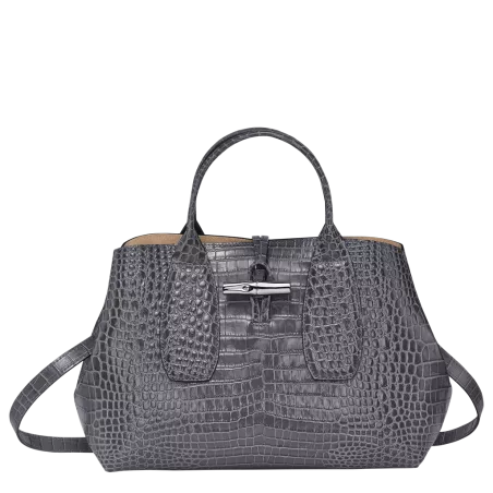 longchamp - sac porté main m  roseau