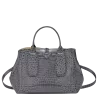 longchamp - sac porté main m  roseau