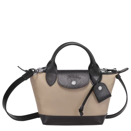 longchamp - sac porté main xs  le pliage cuir
