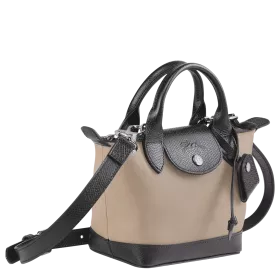 longchamp - sac porté main xs  le pliage cuir