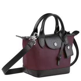 longchamp - sac porté main xs  le pliage cuir