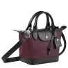 longchamp - sac porté main xs  le pliage cuir